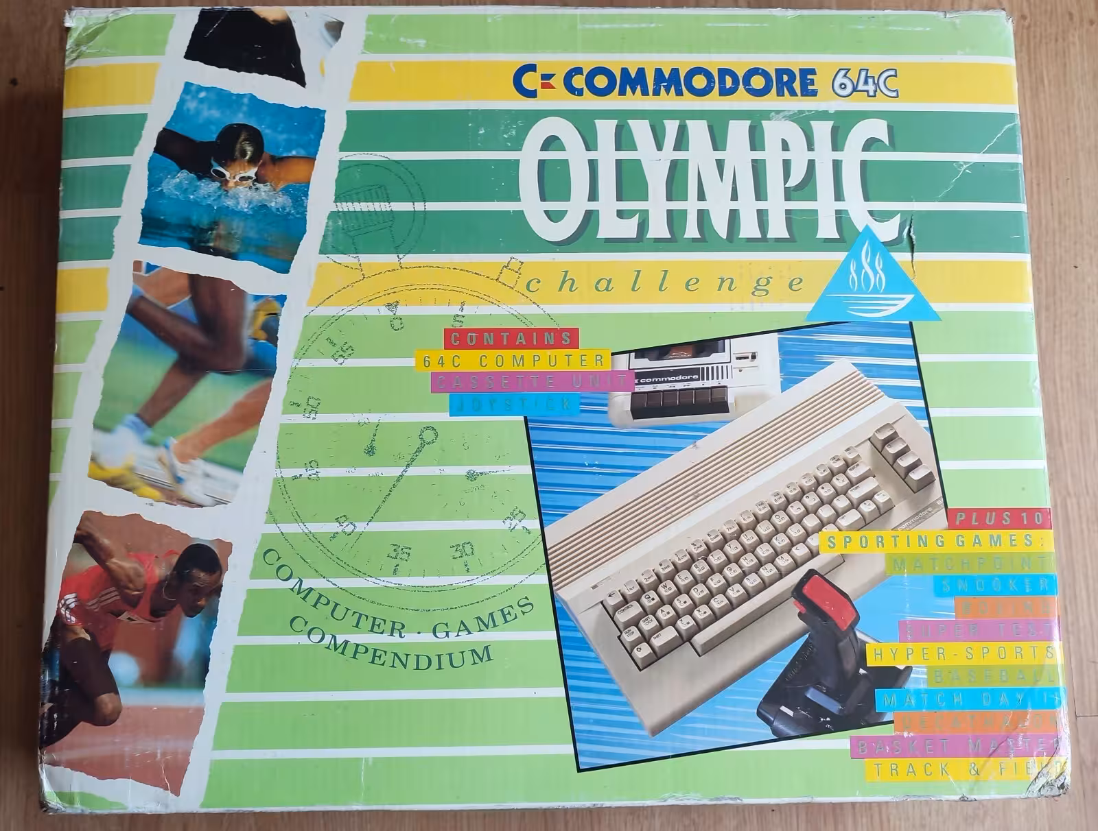Commodore 64C Olympic Challenge