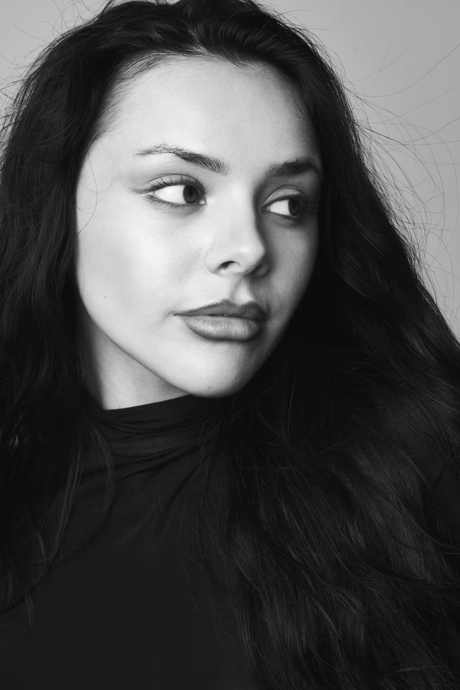 Portrait of model Olivia by
Darren Shaw, Manchester, UK